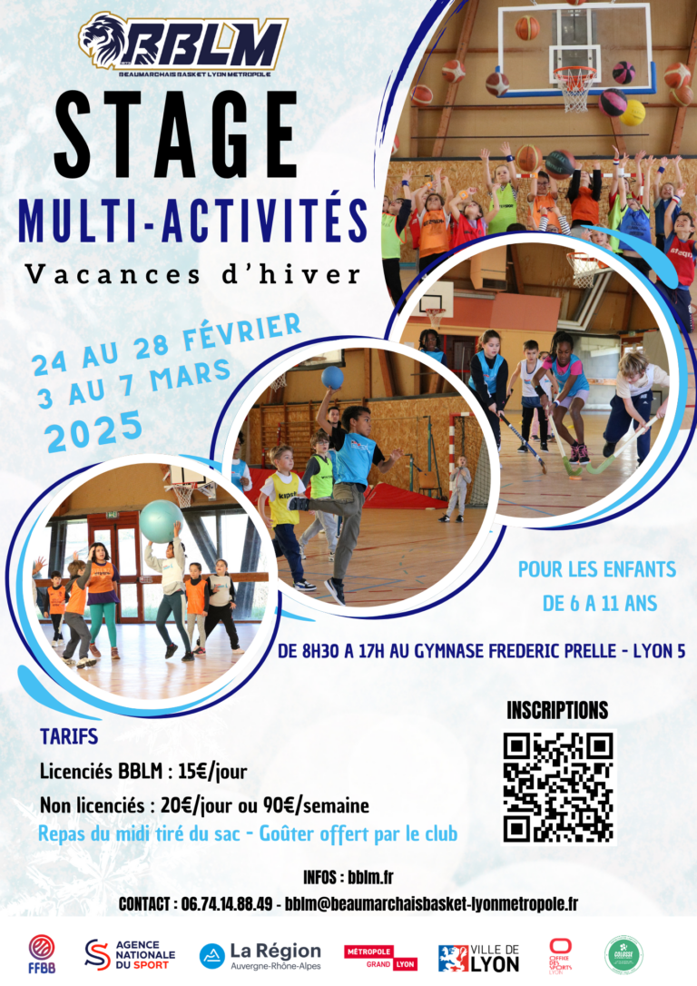 Stage multi-activités vacances hiver